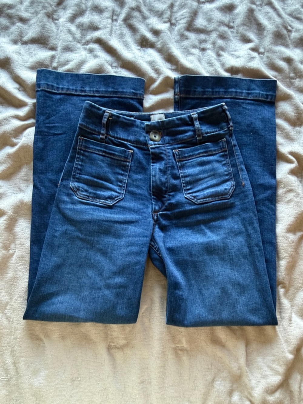 Anthropologie Maeve Wide Leg Jeans 25